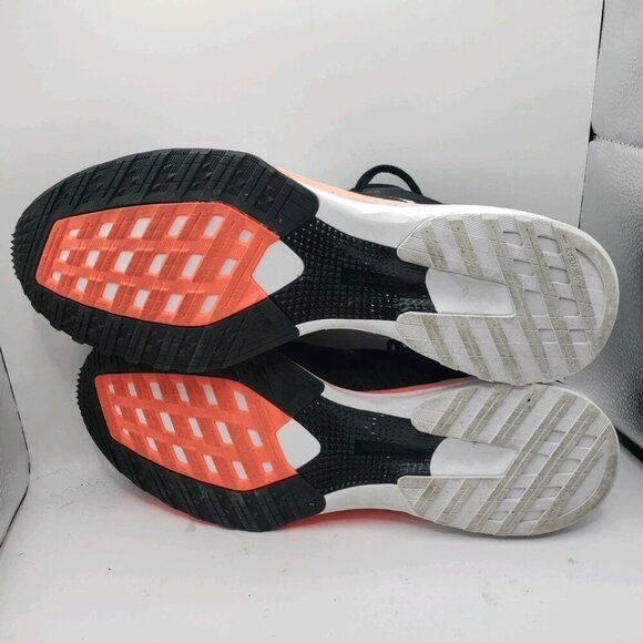 Size 13 - adidas Adizero RC 2 Black/White/Orange Running shoes EE4337 EUC - Picture 7 of 8